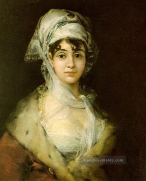 Francisco Goya Werke - Antonia Zarate Porträt Francisco Goya